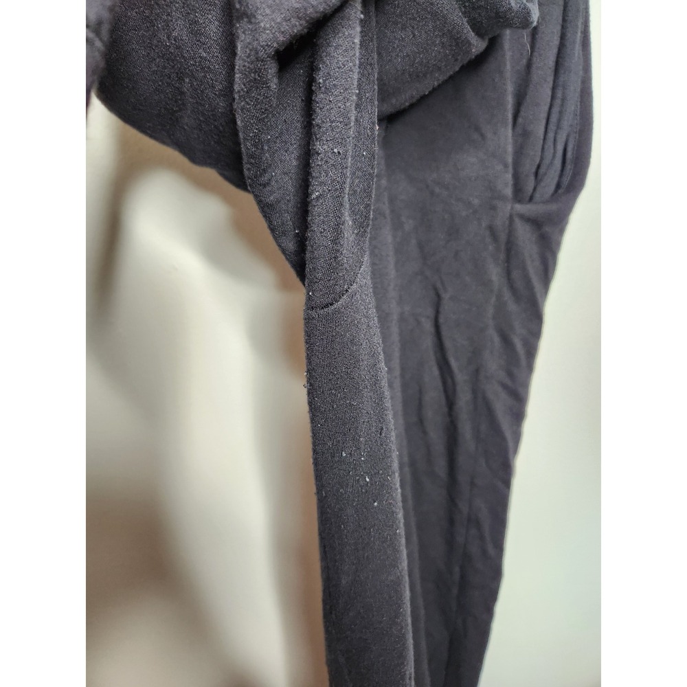 Beyond Yoga Farrah Cropped Jumpsuit Womens Size L Black Terry Cross Back Modal - Picture 10 of 11